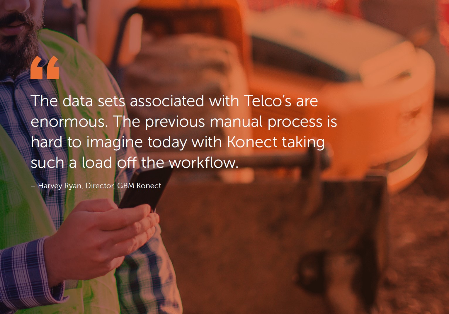 Konect and its work with Telcos - Mobile Data Collection App | GBM Konect